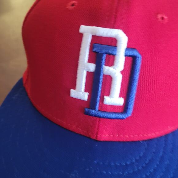 Dominican Republic Hat New Era  World Baseball Classic 7 1/8 Black 59Fifty - Picture 4 of 11
